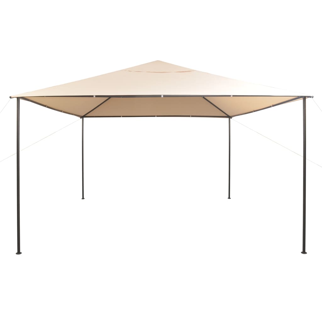 Paviljongtelt 4x4 m stål beige