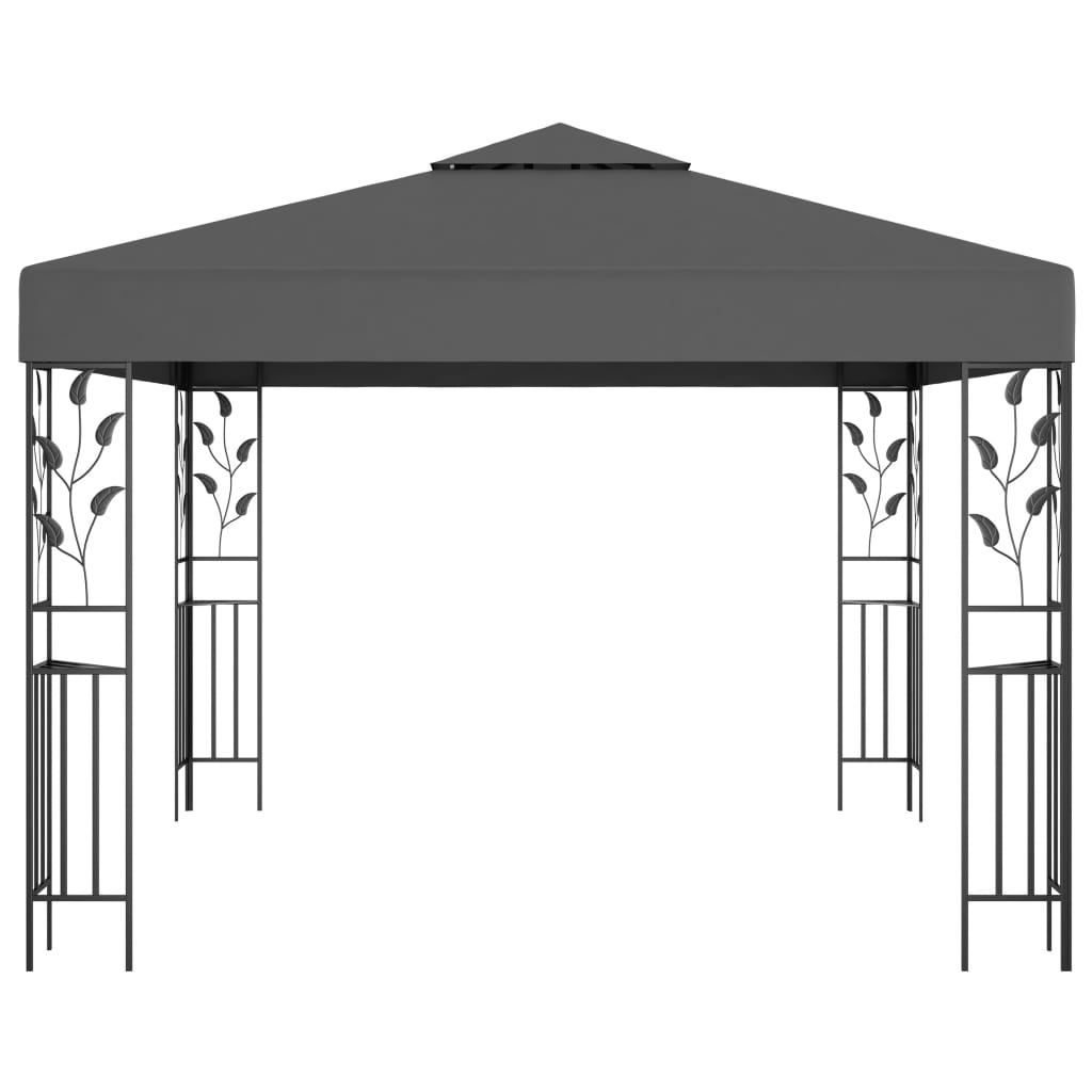Paviljong 3x3 m antrasitt