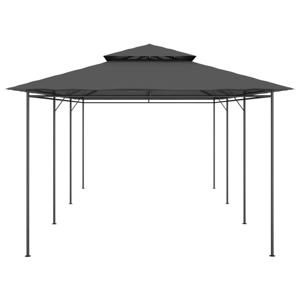 Paviljong 600x298x270 cm antrasitt