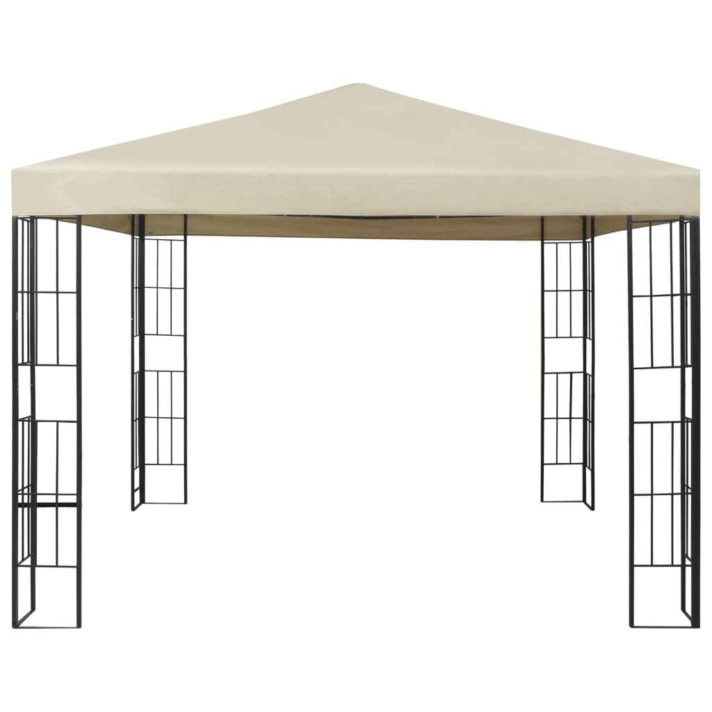 Paviljong 3x3 m kremhvit