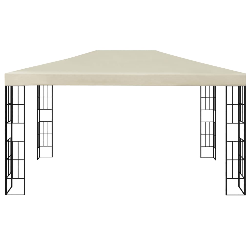 Paviljong 3x4 m kremhvit
