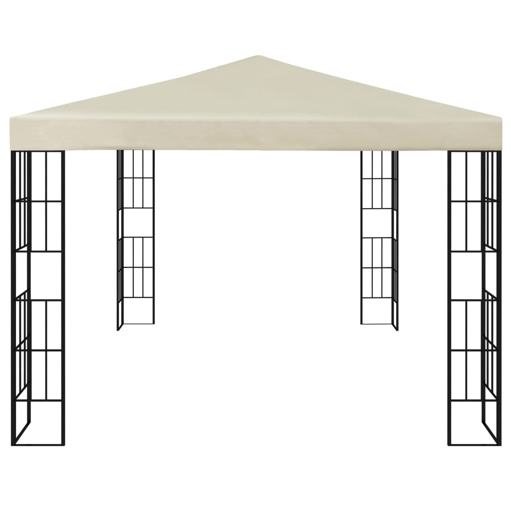 Paviljong 3x4 m kremhvit