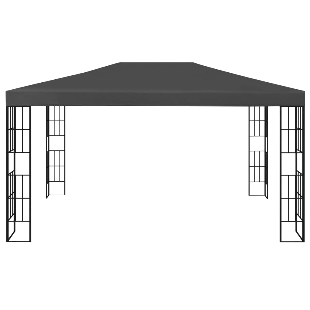 Paviljong 3x4 m antrasitt