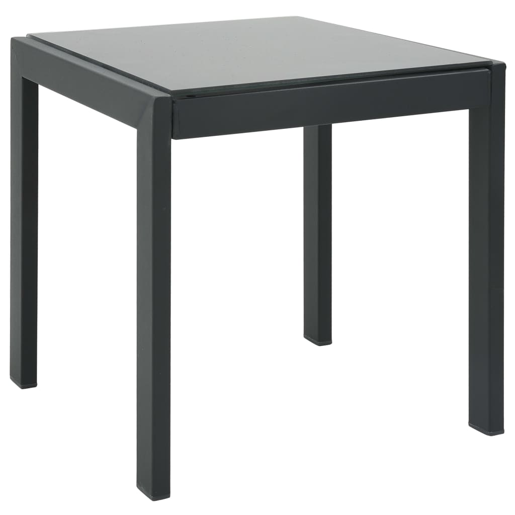 Solsenger 2 stk med bord textilene og stål