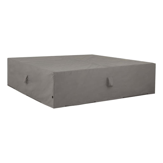 Trekksett til hagesofa 400x300x70cm grå