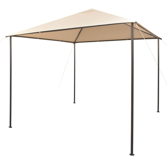 Paviljongtelt 3x3 m stål beige