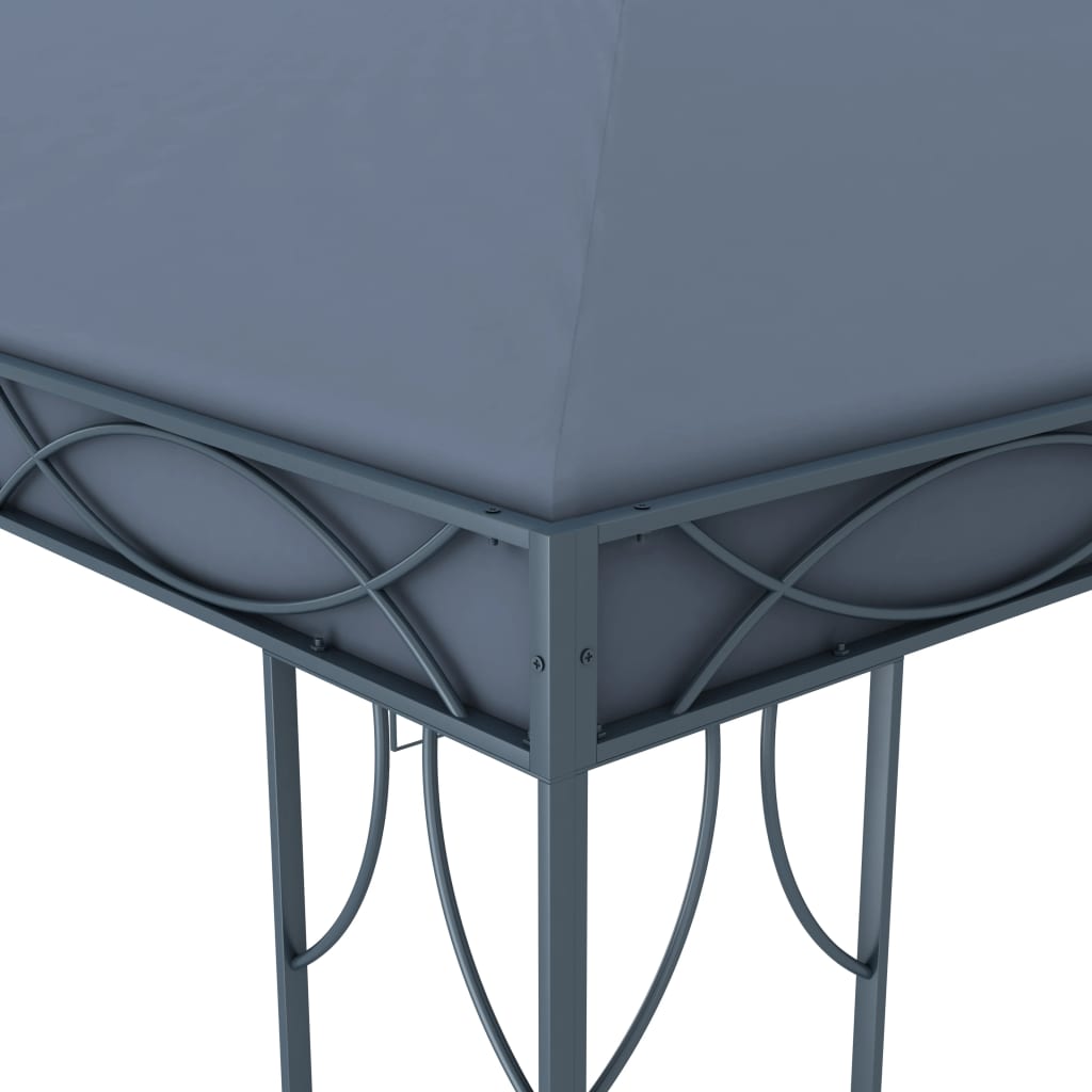 Paviljong 300x300 cm antrasitt
