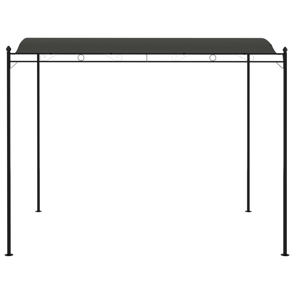 Paviljong 3x2,4 m antrasitt