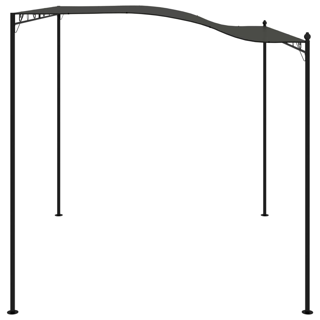 Paviljong 3x2,4 m antrasitt