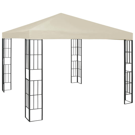 Paviljong 3x3 m kremhvit