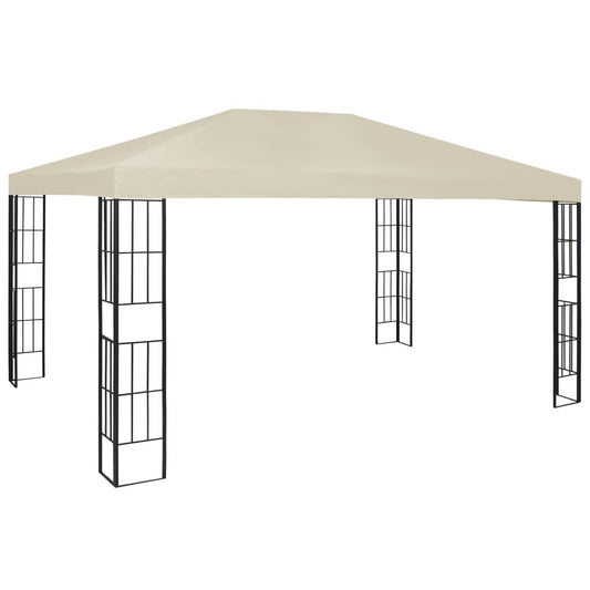 Paviljong 3x4 m kremhvit