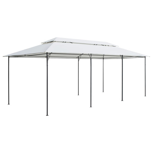 Paviljong 600x298x270 cm hvit 180g/m²