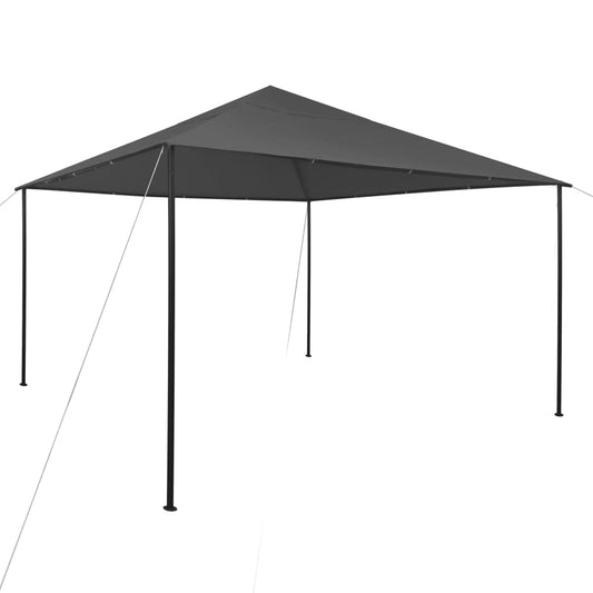 Paviljong 4x4x3 m antrasitt 180 g/m²