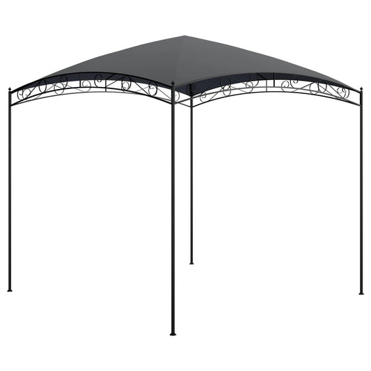 Paviljong 3x3x2,65 m antrasitt 180 g/m²