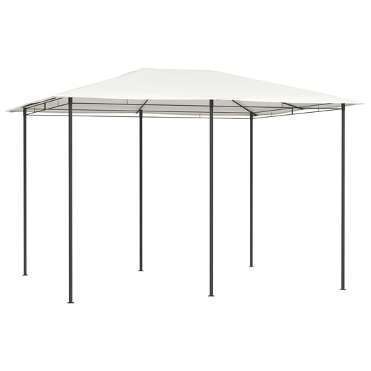 Paviljong 3x4x2,6 m kremhvit 160 g/m²